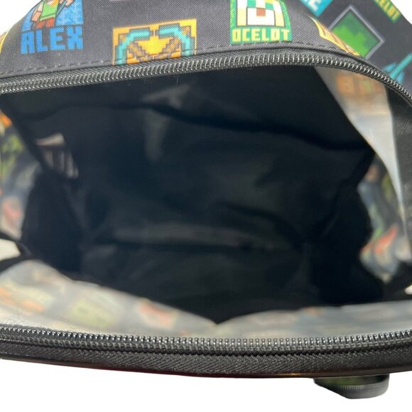 Minecraft Large 16" School Backpack Detachable Lunch Bag for Kids Boys - Picture 10 of 16